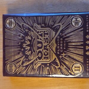 Premium Playing Cards - Gold and Brown